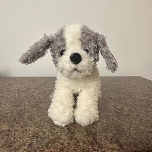 Steiff Tommy Dog Plush Stuffed Animal Toy 7 inch